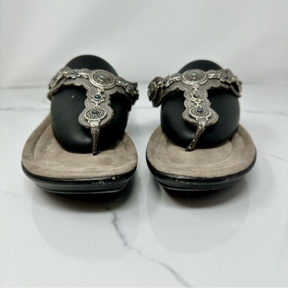 Minnetonka Leather Sandals- Size 8 - Picture 2 of 12